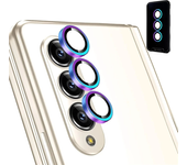 9H Camera Lens Protector for Samsung Galaxy Z Fold 6 5 4 3 Anti Scratch Tempered Glass Metal Ring for Z Flip 6 5 4 Cover 2-3PCS
