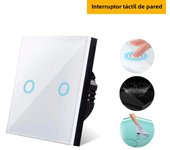 AXUS EU Tempered Black White Crystal Glass Touch Switch Panel Wall Light Sensor Button Switches 10A 1/2/3 Gang AC100-240V