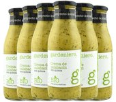 Crema de calabacín con quinoa Gardeniers 490 g x 6 frascos. Total de