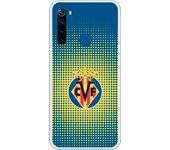 Funda original compatible con Xiaomi Redmi Note 8T - Villarreal escudo fondo trama