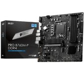 MSI PRO B760M-P DDR4 placa base Intel B760 LGA 1700 micro ATX