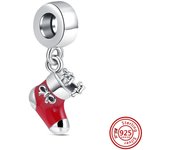 New 925 Silver Chirstmas Collection Charms Donkey Snowman CrutchTree Fit Pandora Original Design Bracelet Women Gift DIY Jewelry