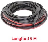 Car Door Seal Strip Double Layer Auto Trunk Seal Rubber Strip 5m/8m/10m Noise Insulation Sealant Sound Isolation Sealing Strips