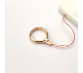 Universal Foldable Finger Ring Lanyard 2 in 1 Mobile Holder Metal Stand And Ring Hang Rope for IPhone 11 Huawei Samsung Xiaomi
