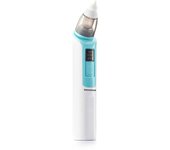 InnovaGoods® Aspirador Nasal para Bebe, Aspiradores Nasales Eléctricos recargable y silencioso, Aspiradores Nasales para bebes con Boquillas de Silicona muy suaves y con diferente forma.