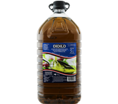 Aceite de Orujo de Oliva DIDILO  Garrafa Transparente Asa Negra  5 Litros