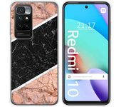 Funda Silicona para Xiaomi Redmi 10 (2021/2022) diseño Mármol 07 Dibujos