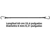 30/60/90/120/150CM Stretch Elastic Ropes 8MM Bungee Cords With Hooks Lightweight Bikes Tie Car Luggage Packing Roof Rack Strap