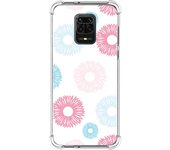 Funda Silicona Antigolpes para Xiaomi Redmi Note 9S / Note 9 Pro diseño Flores 06 Dibujos