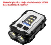 MINI USB Rechargeable LED Flashlight Portable Tail magnet flashlight Super Bright Camping Lantern Side COB emergency light