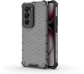 2 in 1 Full Protection Shockproof Case for OPPO A2X A1X A1 Reno 12 11 11F 10 9 Pro 5G Honeycomb Translucent Armor Cover