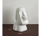 for Creative Paper Holder Easter Island Moai Tissue Box Stone Statue Figure Moai Napkin Box Innovative 3D Sanitary Dropship