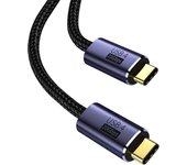 USB4.0 20Gbps Thunderbolt 3 USB C to C Cable PD 100W 5A Fast Charging USB Type C 8K@60Hz Cable For iPhone 15 Macbook Pro 1/2/3m