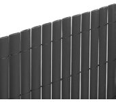 Cañizo PVC de doble Cara 1600 gr/m2 - Gris Antracita. Varias medidas