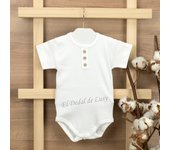 Babidu Body Bebe Manga Corta Tapeta 1111