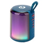 Coolsound altavoz bluetooth light boom 5w - asa de transporte - efectos luces led - color azul