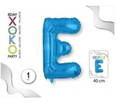 Globo Foil, Letras En Color Azul Con Tamaño De 40cm. #Xoko Party #Globo