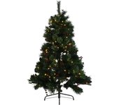Arbol Led Pvc 100X100X150 250 Leds Verde, Decoracióna de navidad para todos los hogares, Navidad Tradicional Red Forest