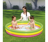 LILI HOME Piscina Infantil desde Ø70cm hasta Ø183cm ¡Deja que tus pequeños disfruten del verano con la Piscina Summer de Bestway! Diseñada específicamente para los más pequeños, esta piscina ofrece diversión y frescura en un paquete compacto y seguro.