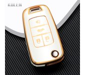 3 4 5 Buttons TPU Car Key Case Cover Fob For Chevrolet Cruze Malibu Aveo Trax Sail For Opel Vauxhall Astra Insignia Corsa Meriva