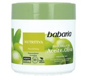 Babaria Aceite De Oliva Mascarilla Nutritiva Capilar 400 Ml