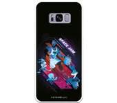 Funda original compatible con Samsung Galaxy S8 - Space Jam Fondo Negro