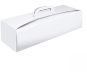 Caja Para Brazo De Gitano Blanca - 38,5 X 13 Cm