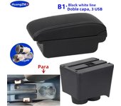 For Volkswagen Polo Armrest For VW Polo 9N 3 Car Armrest box 2002-2009 Storage box Dedicated Retrofit Interior Car Accessories