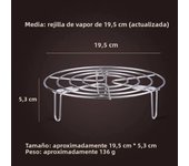 304 Stainless Steel Steamer Shelf Steamer Rack Heavy Duty Round Durable Pot Pan Pressure Cooker Trivet Cookware Accessories