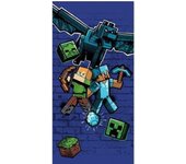 Bimba Pimba Toalla Minecraft modelo 2 70x140cm 100% poliéster
