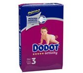 Dodot Activity Jumbo Pack Talla 3 66 uds.