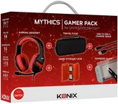 Konix Mythics Gamer Pack: Auriculares + Funda + Protector + Estuche + Cable