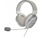Auriculares para juegos | Toron 301 | cableado | Sobre oreja | Micrófono | Blanco