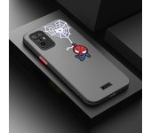 Marvel Spiderman For OPPO A98 A96 A94 A93 A78 A77S A76 A74 A73 A72 A57E S A56S Frosted Translucent Phone Case