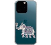 Funda compatible con iPhone 13 Pro - Elefante mandala