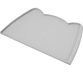 Tapete de silicona para comida para gatos, tapete de alimentación para mascotas, antideslizante e impermeable, plato de agua para perros, mantel individual fácil de limpiar