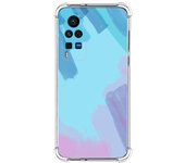 Funda Silicona Antigolpes para Vivo X60 Pro 5G diseño Acuarela 10 Dibujos