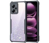 Funda Transparente Reforzada con Borde Negro para Xiaomi Redmi Note 12 Pro 5G