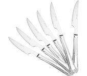 Maxia Market - Cubiertos accesorios para cocina, cuchillo para carne, fruta, de mesa, pescado, cuchara de postre, sopa, tenedor, espatula para tarta, acero inoxidable INOX - Colección VERSALLES