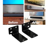 Para Bose soundtouch 300 rectangular audio soporte de pared TV soporte de montaje en pared
