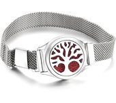 28mm High Quality Multiple Patterns Aromatherapy Bracelet Stainless Steel Essential Oil Diffuser Watch Wristband Bangles Jewelry