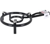 Algon - Quemador Paellero 35cm a Gas Butano/Propano - Potencia Alta - Para Cocina al Aire Libre - Fácil de Montar
