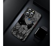 Jujutsu Kaisen Satoru Gojo Phone Case For Apple iPhone 16 15 14 13 12 11 X Mini Pro Max XR XS Frosted Translucent