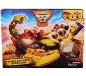SPIN MASTER - MONSTER JAM - Escenario EL Toro Loco Venom Velocity Scorpion+ Mini JAMS Toro Loco Y MAX-D Monster DE Metal Escala 1:87-6069752-Monster Truck-Coches para Niños -Juegos Infantiles- Juguetes Niños +3 años