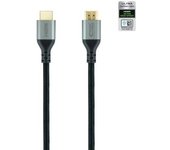 Cable HDMI 2.1 8K Nanocable 10.15.8102/ HDMI Macho - HDMI Macho/ 2m/ Certificado/ Negro