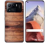 Funda Gel Tpu para Xiaomi Mi 11 Ultra 5G diseño Madera 02 Dibujos