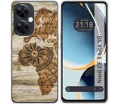 Funda Silicona para Oneplus Nord CE 3 Lite 5G diseño Madera 07 Dibujos