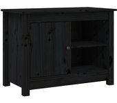 vidaXL Mueble de TV de madera maciza de pino 70x36,5x52 cm, Mueble de Salon, Mueble TV, Mueble TV salon, Mesa de TV, Mueble tele