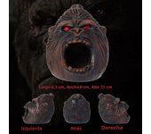 Aztec strange sound Death whistle Crow head shape horror scream whistle
