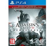 Assassin's Creed III (3) + Liberation HD Remaster Juego para Consola Sony PlayStation 4, PS4